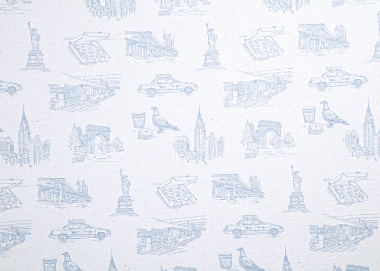 NYC Toile Blue