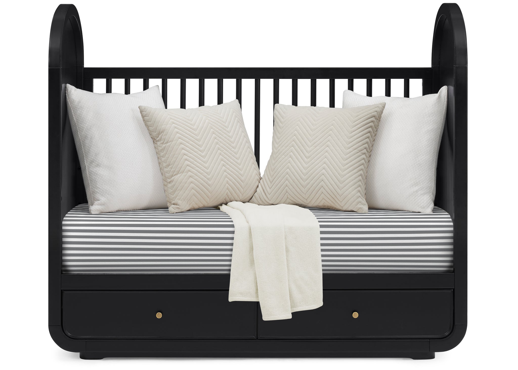 Aspen 4in1 Convertible Crib with Underdrawer Products Bellini